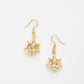 Gold-Polished Kundan Studs - Ruby Raang - Swadesiicart