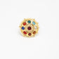 Kundan Ring - Ruby Raang | Swadesiicart