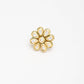Kundan Ring - Ruby Raang | Swadesiicart