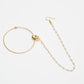 Gold-Polished Kundan Nose Ring - Ruby Raang | Swadesiicart