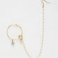 Gold-Polished Kundan Nose Ring - Ruby Raang | Swadesiicart