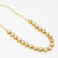 Gold-Polished Kundan Choker - Ruby Raang | Swadesiicart