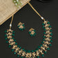 Kundan Neckpiece With Earrings - Ruby Raang - Swadesiicart