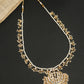 Gold-Polished Kundan Choker - Ruby Raang | Swadesiicart