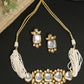 Kundan Choker With Earrings - Ruby Raang | Swadesiicart