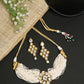 Kundan Choker With Earrings - Ruby Raang | Swadesiicart