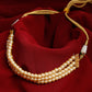 Pearl Choker - Ruby Raang | Swadesiicart