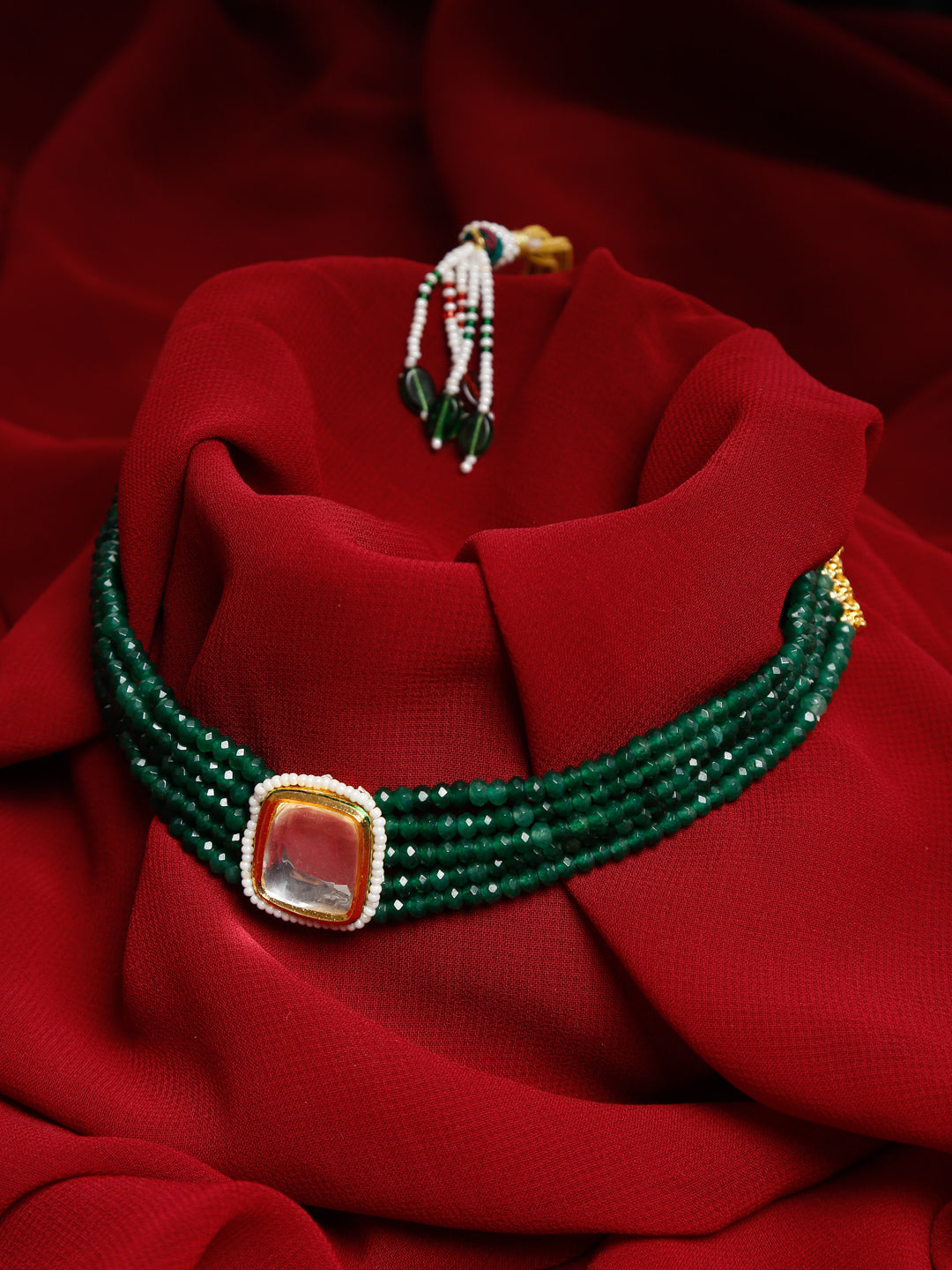 Kundan Choker - Ruby Raang | Swadesiicart
