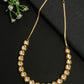 Gold-Polished Kundan Choker - Ruby Raang | Swadesiicart