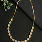 Gold-Polished Kundan Choker - Ruby Raang | Swadesiicart