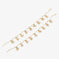 Women's White Gold Pearl Anklets - Ruby Raang | Swadesiicart