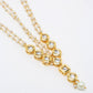 Gold-Polished White Kundan Beaded Matha Patti - Ruby Raang | Swadesiicart