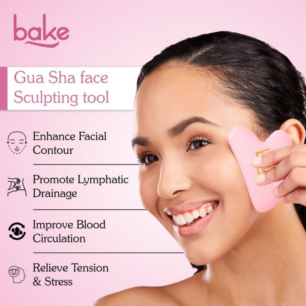 Bake Quartz Gua Sha Face Massage Tool | Swadesiicart