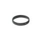 NVR Men's Black Stainless Steel Finger Ring - Swadesiicart