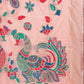 Shree Shyam Fashion Linen Cotton Peach Saree
