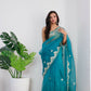 Vamsee Meera Rama Organza Saree - Swadesiicart