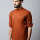 Even Apparels Brown Color Linen Pure Cotton Men's Kurta With Side Placket (SLD1137) | Swadesiicart