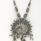 NVR Women's Silver-Toned German Silver Oxidised Pendant with Chain | Swadesiicart