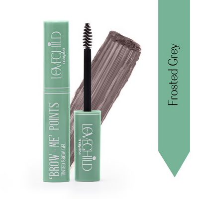LoveChild By Masaba Gupta Brow - Me Points Tinted Brow Gel - Frosted Grey | Swadesiicart
