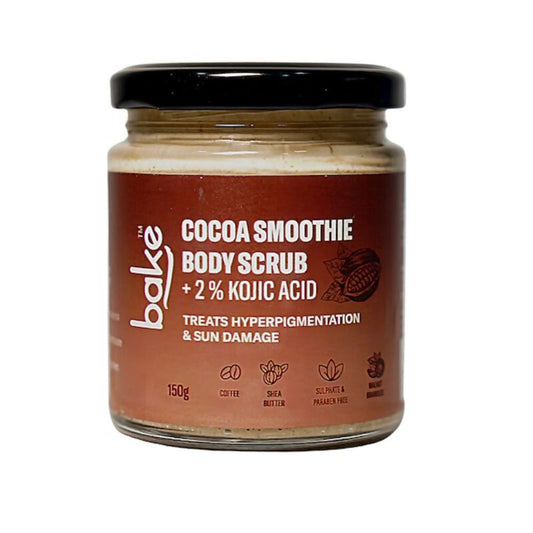 Bake 2% Kojic Acid Cocoa Smoothie Body Scrub | Swadesiicart