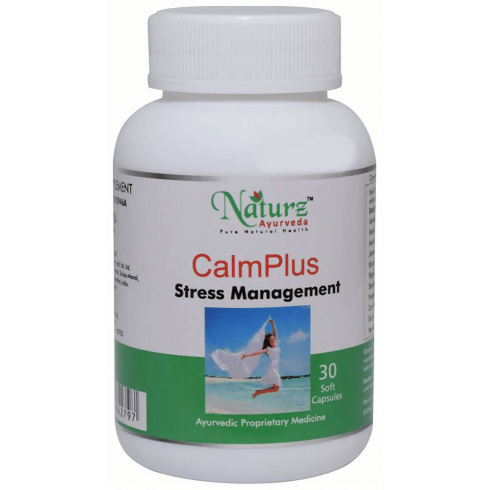 Naturz Ayurveda Calm Plus Capsules | Swadesiicart