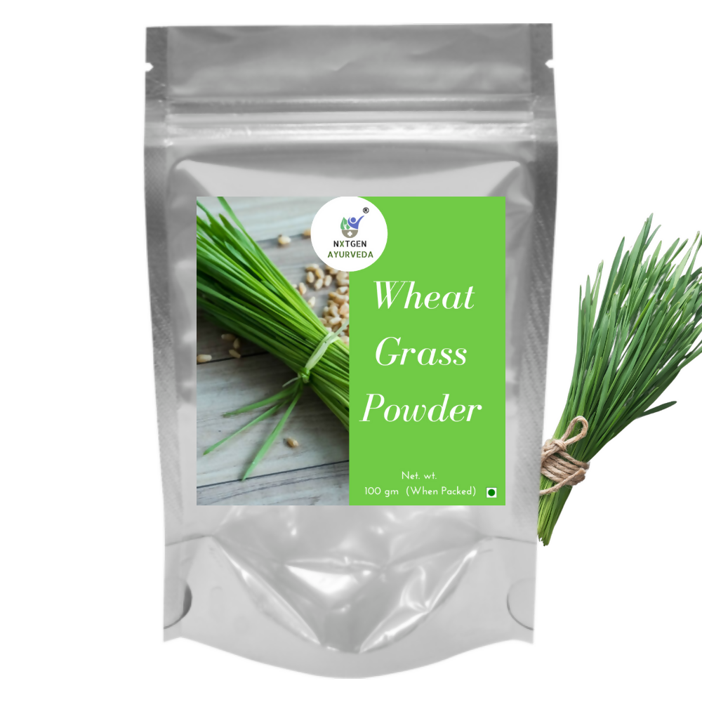 Nxtgen Ayurveda Wheat Grass Powder - Oilcure Health & Beauty