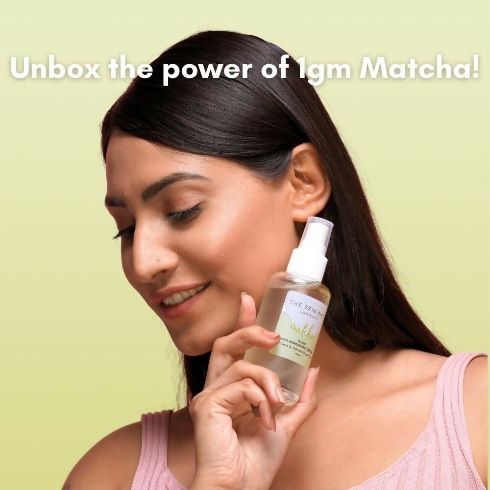 The Skin Diet Company Matcha Green Tea Toner Hydrates, Clarifies Pores, Alcohol-Free, For Oily Skin | Swadesiicart
