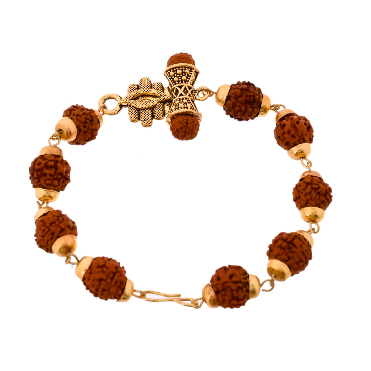trueBrowns X Voylla Ethnic Rudraksha Beads Rakhi | Swadesiicart