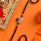 trueBrowns X Voylla Colorful Mor Pankh Thread Rakhi | Swadesiicart