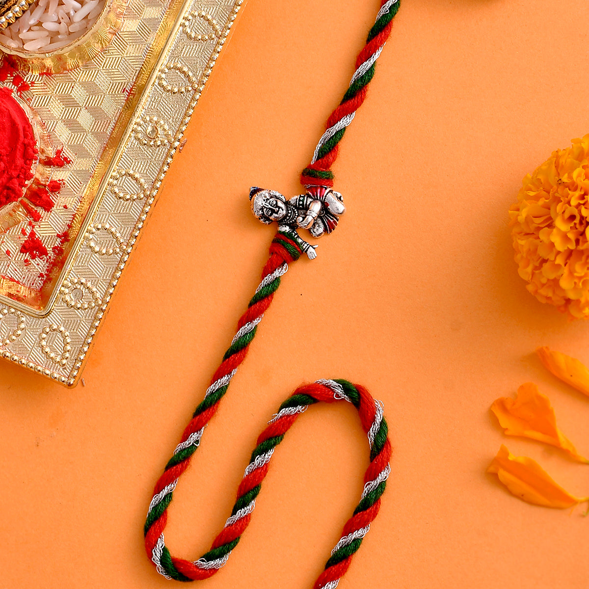trueBrowns X Voylla Colorful Lord Krishna Motif Rakhi | Swadesiicart