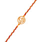 trueBrowns X Voylla Om Rudraksha Beads Thread Rakhi | Swadesiicart