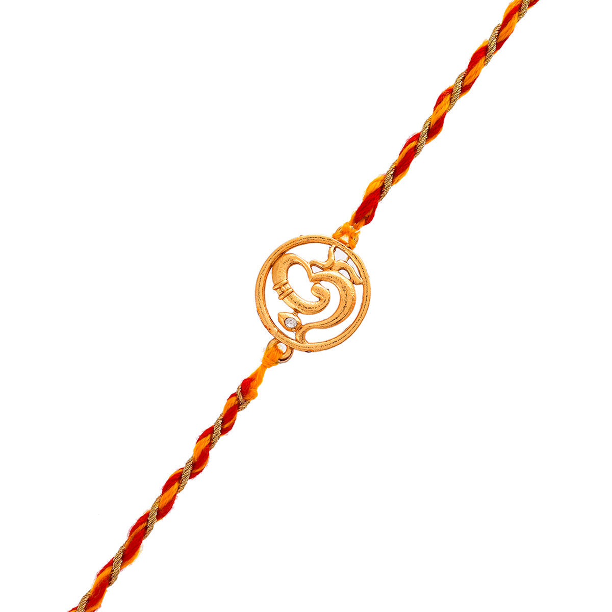 trueBrowns X Voylla Om Rudraksha Beads Thread Rakhi | Swadesiicart