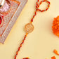 trueBrowns X Voylla Om Rudraksha Beads Thread Rakhi | Swadesiicart