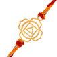 trueBrowns X Voylla High Polish Abstract Floral Motif Rakhi | Swadesiicart