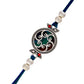 trueBrowns X Voylla Beaded Mandala Inspired Thread Rakhi | Swadesiicart