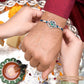 trueBrowns X Voylla Beaded Mandala Inspired Thread Rakhi | Swadesiicart