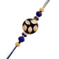 trueBrowns X Voylla Ethnic Embellished Blue Thread Rakhi | Swadesiicart