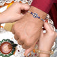 trueBrowns X Voylla Ethnic Mandala Inspired Blue Thread Rakhi | Swadesiicart