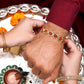 trueBrowns X Voylla Rudraksha Beads Bracelet Style Rakhi | Swadesiicart