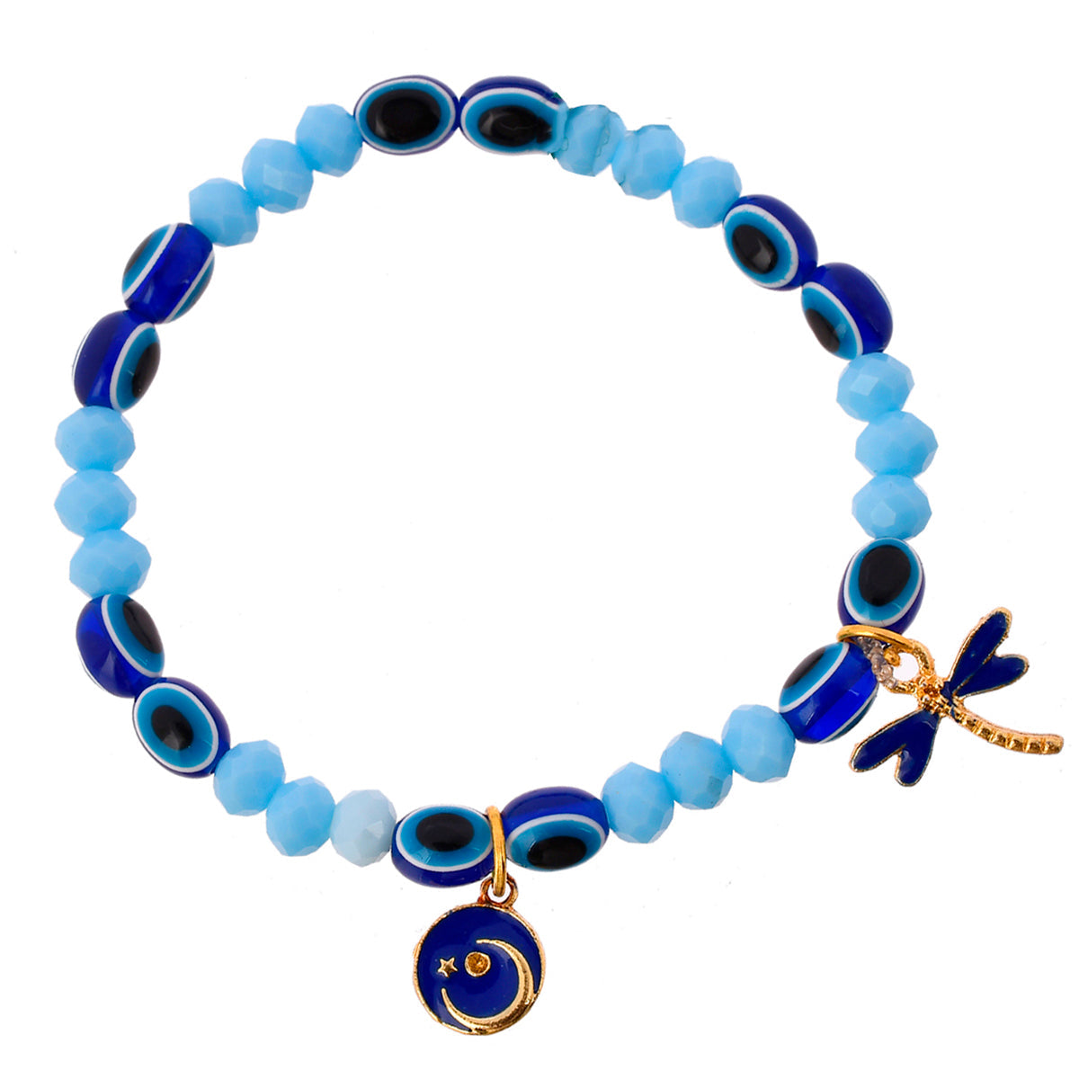 trueBrowns X Voylla Evil Eye Bracelet Style Bhaiya-Bhabhi Rakhi | Swadesiicart