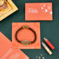 trueBrowns X Voylla Om Leather Bracelet Style Rakhi | Swadesiicart