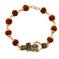 trueBrowns X Voylla Lord Shiva Motifs Rudraksha Rakhi | Swadesiicart
