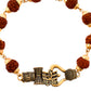 trueBrowns X Voylla Lord Shiva Motifs Rudraksha Rakhi | Swadesiicart