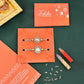 trueBrowns X Voylla Kundan Polki Studded Thread Rakhis - Pack Of 2 | Swadesiicart