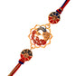 trueBrowns X Voylla Cutwork Studded High Polish Thread Rakhi | Swadesiicart