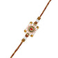 trueBrowns X Voylla Classic Gems Studded Ethnic Thread Rakhi | Swadesiicart