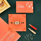 trueBrowns X Voylla Classic Gems Studded Ethnic Thread Rakhi | Swadesiicart