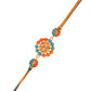 trueBrowns X Voylla Colorful Golden Ethnic Thread Rakhi | Swadesiicart