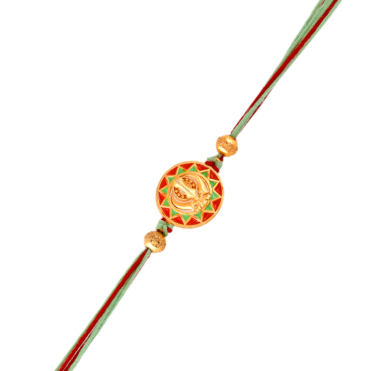 trueBrowns X Voylla Ethnic Colorful Enamel Thread Rakhi | Swadesiicart