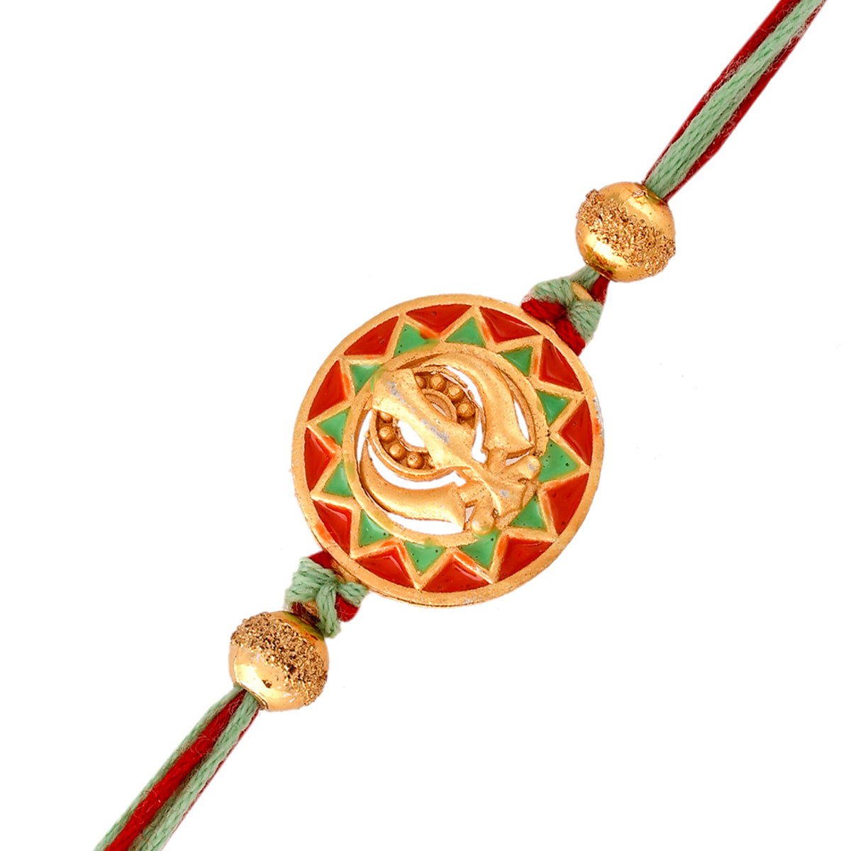 trueBrowns X Voylla Ethnic Colorful Enamel Thread Rakhi | Swadesiicart